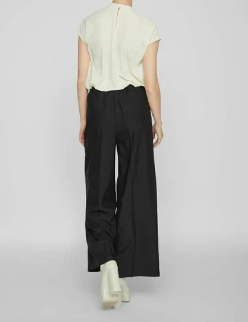 Pantaloni Vila, negru Negru