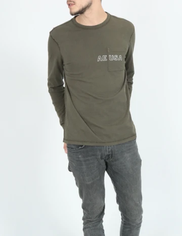 Bluza American Eagle, verde Verde