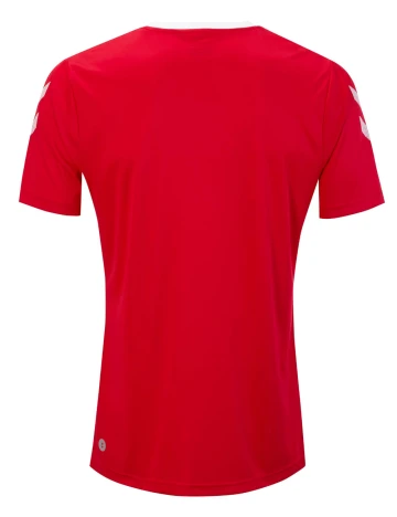 Tricou Hummel, rosu/alb Rosu