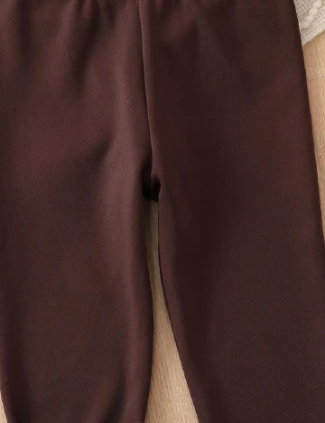 Pantaloni Shein Kids, maro Maro