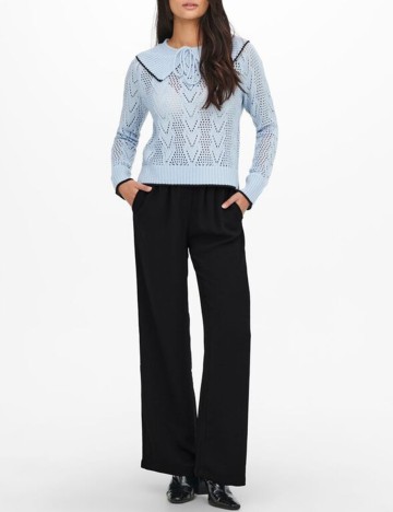 Pantaloni Jacqueline de Yong, negru, S/30