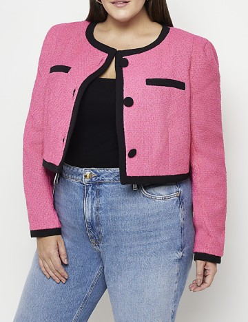 
						Jacheta plus size River Island, roz