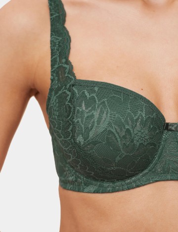 Sutien Triumph, verde inchis