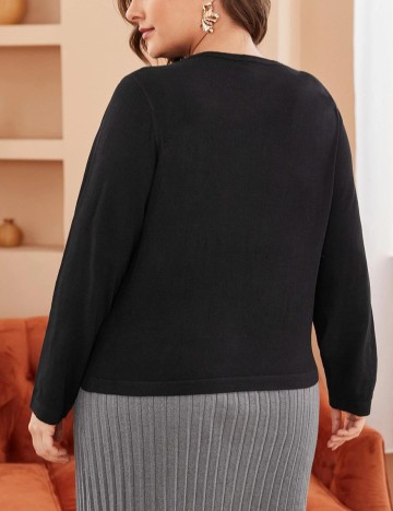 Bluza SHEIN CURVE, negru, 0 XL