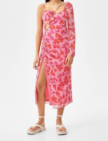 
						Rochie medie Bershka, roz, M