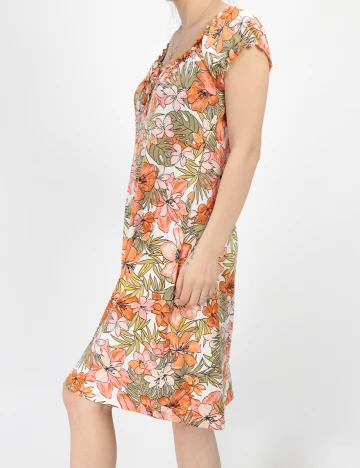 Rochie scurta Happy Holly, floral, 36/38 Floral print