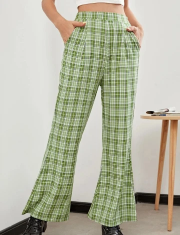 Pantaloni SHEIN, verde, XS Verde