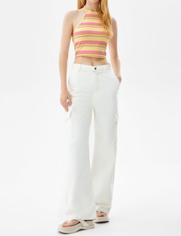 
						Top Bershka, mix culori, M