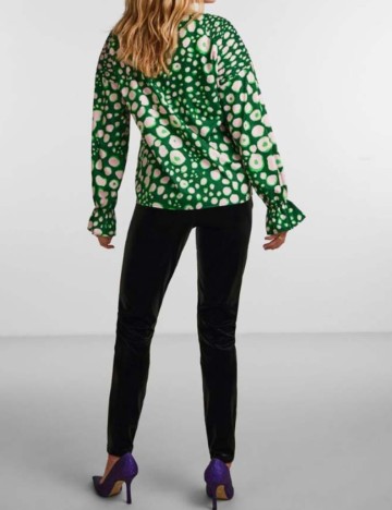 Bluza Pieces, verde, XS