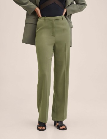Pantaloni Mango, verde