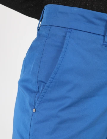 Pantaloni Guess, albastru Albastru
