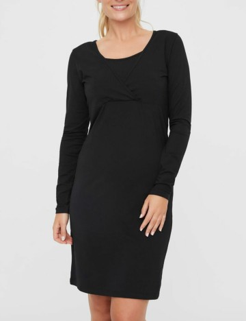 
						Rochie scurta Mamalicious, negru