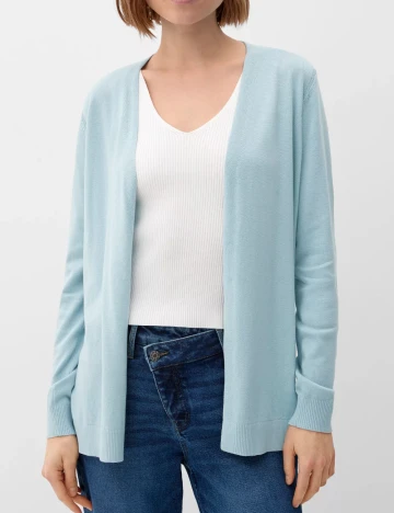 Cardigan s.Oliver, albastru Albastru