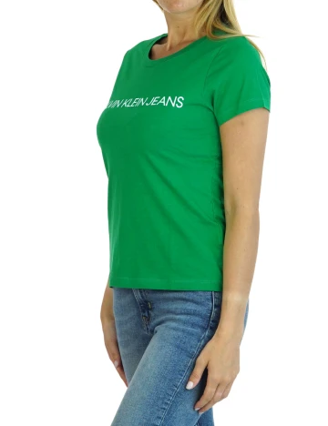 Tricou Calvin Klein Jeans, verde Verde