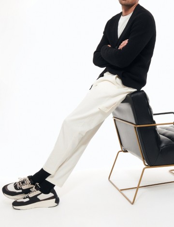 Cardigan Reserved, negru