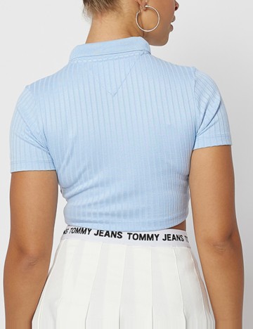 Top Tommy Jeans, albastru
