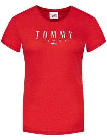 Tricou Tommy Jeans, rosu