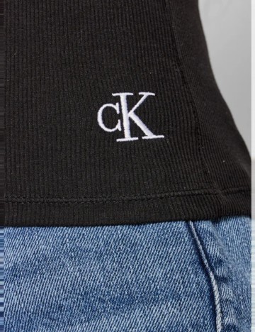 Maiou Calvin Klein Jeans, negru