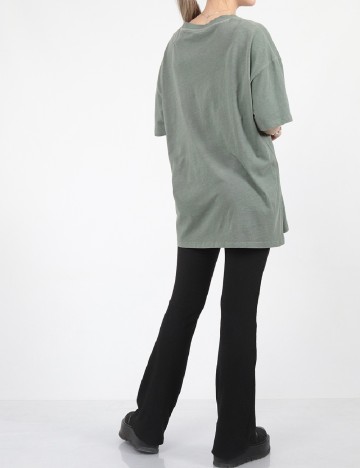 Tricou Oversize American Eagle, verde