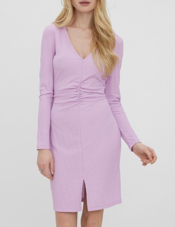 Rochie scurta Vero Moda, mov