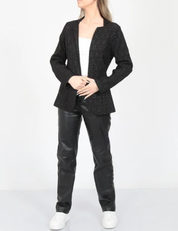 Blazer SHEIN, negru Negru