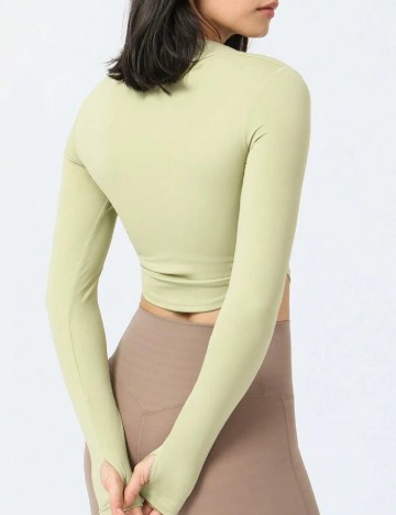 Top SHEIN, verde