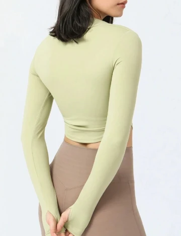 Top SHEIN, verde Verde