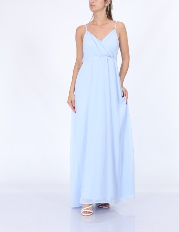 Rochie lunga Vila, albastru