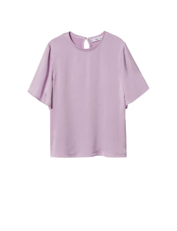 Bluza Mango Violeta, mov Mov