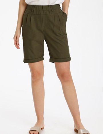Pantaloni scurti Kaffe, kaki