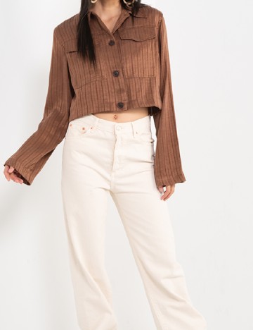 Camasa Top Shop, maro