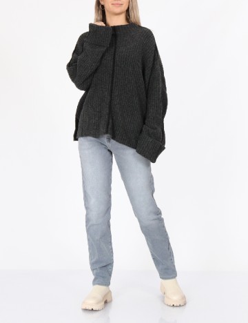 Bluza Vero Moda, gri inchis