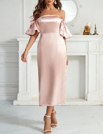 Rochie medie SHEIN, roz