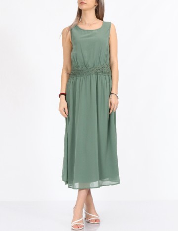 Rochie medie Vero Moda, verde