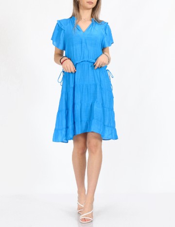 Rochie lunga Vero Moda, albastru