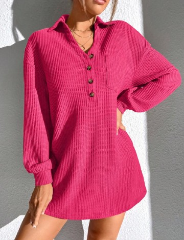 Rochie scurta SHEIN, roz