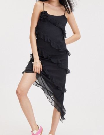 Rochie medie Monki, negru