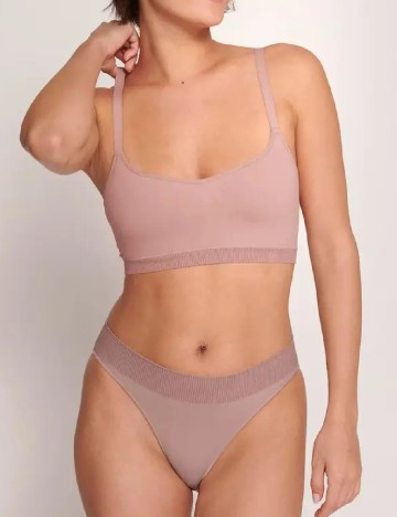 Bustiera Sloggi by Triumph, roz pudra