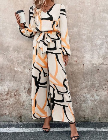 Salopeta SHEIN, ecru