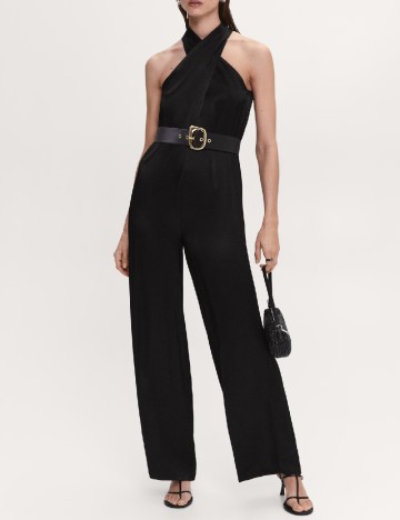 Salopeta Mango, negru