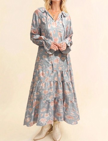 Rochie lunga SHEIN, gri