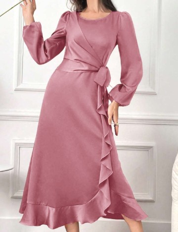 Rochie medie SHEIN, roz