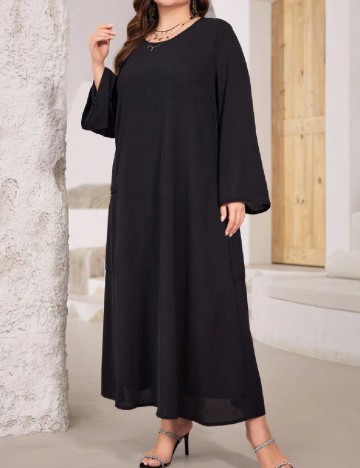 Rochie lunga SHEIN CURVE, negru