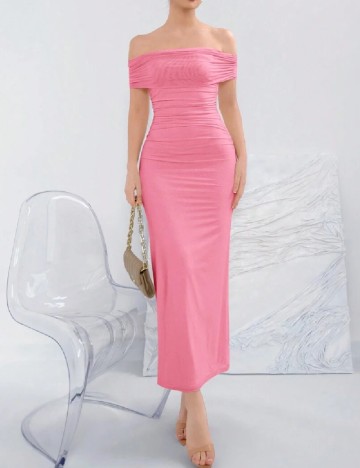 Rochie lunga SHEIN, roz