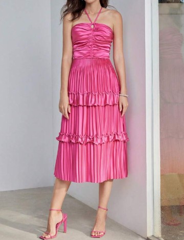 Rochie medie SHEIN, roz