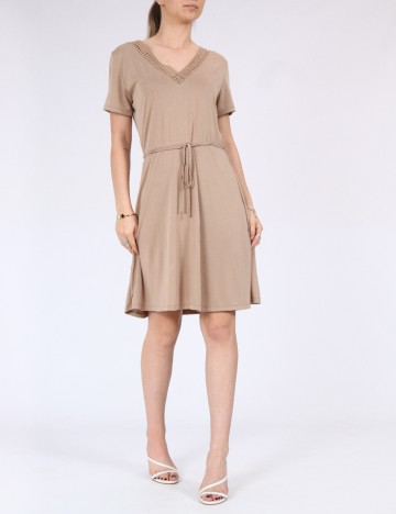 Rochie scurta Vero Moda, maro