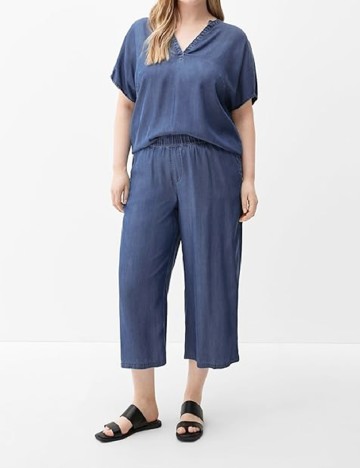 Pantaloni TRIANGLE, albastru