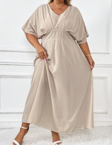 Rochie lunga SHEIN CURVE, bej