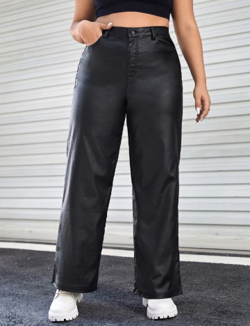 Pantaloni SHEIN CURVE, negru