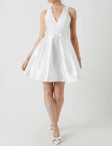 Rochie scurta Coast, alb